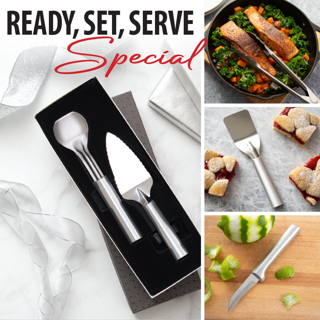 Ready, Set, Serve Special - Premium Tableware Set for Entertaining | Elegant Dinnerware for Parties, Holidays & Special Occasions