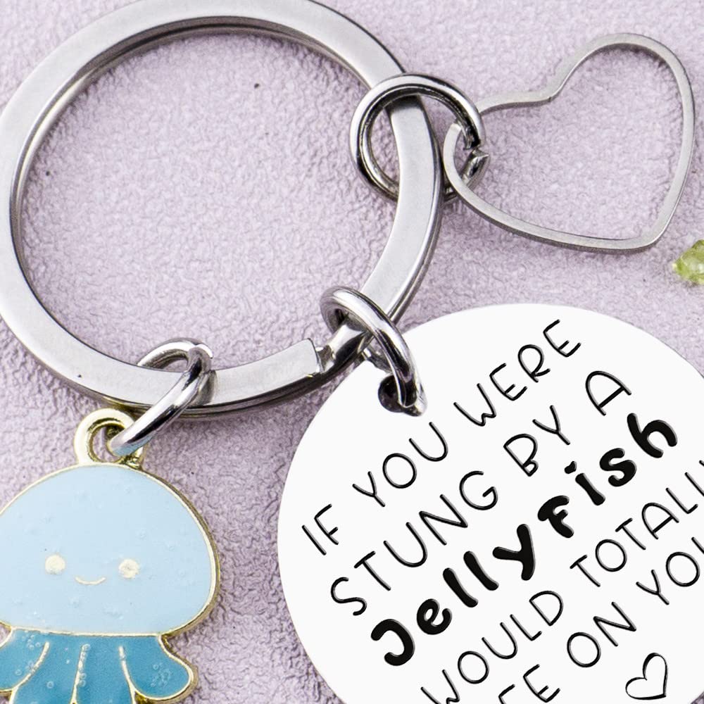 Best Friend Keychain - Funny Friendship Gifts for Teen Girls, Boys, Women & Men - Perfect for Birthdays, Anniversaries & Everyday Carry