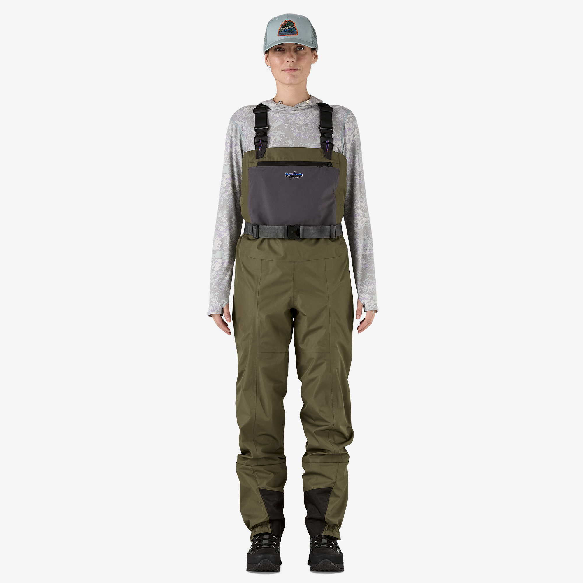 Women's Swiftcurrent® Traverse Waders - Waterproof Fly Fishing Waders for Women with Adjustable Suspenders & Reinforced Knees - Perfect for Fly Fishing, Hiking & Outdoor Adventures