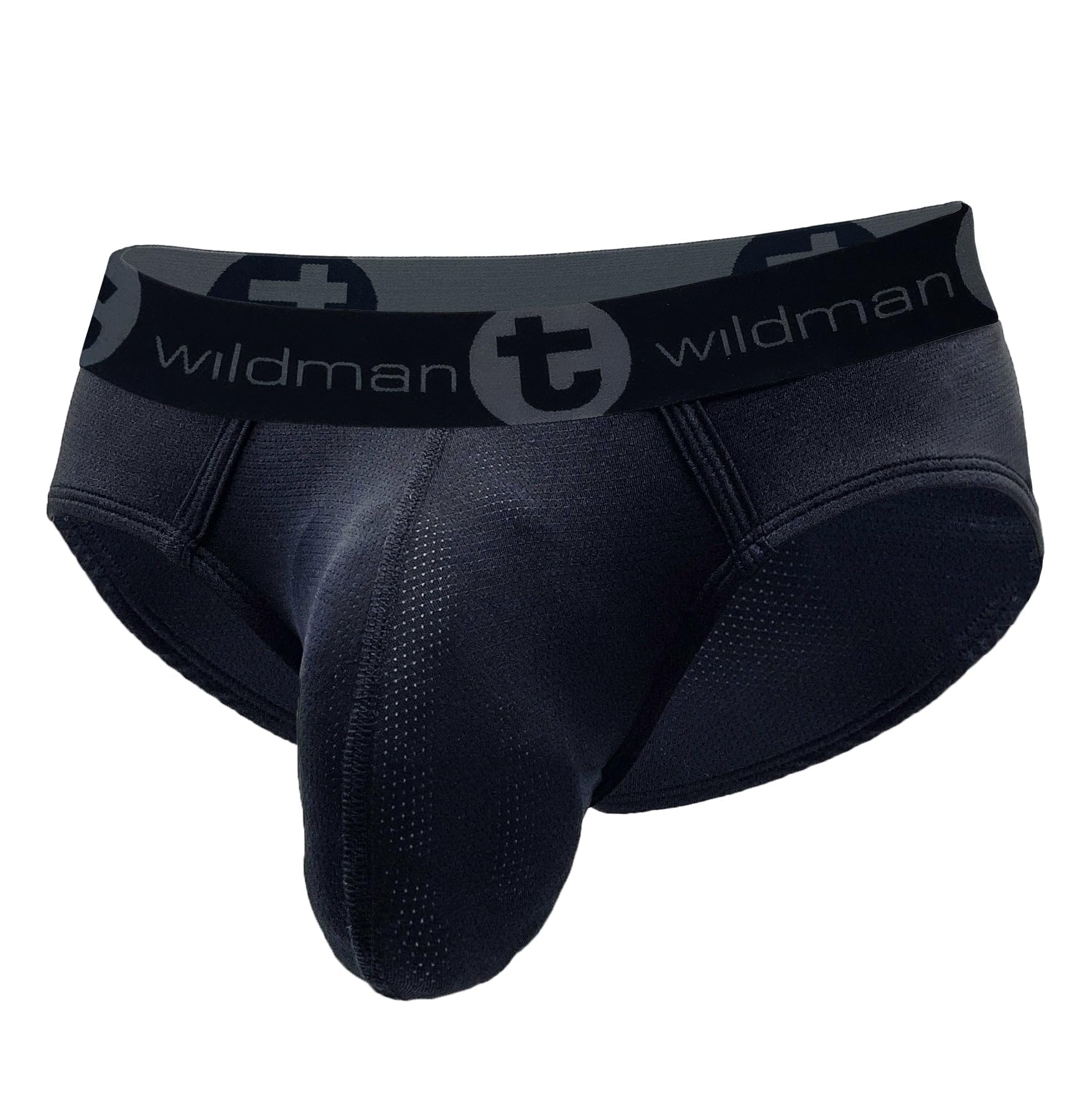 Wildmant Mesh Big Boy Pouch Brief - Breathable Men's Underwear for Sports & Daily Wear - Comfortable Boxer Briefs with Support Pouch for Active Lifestyle & Gym Workouts