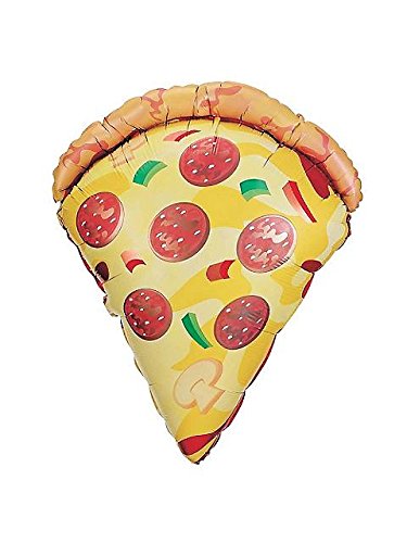 Pizza Balloon - Fun Party Decoration for Birthdays, Themed Events & Celebrations - Each