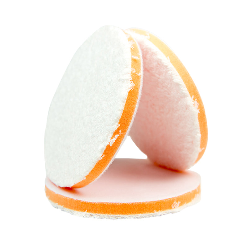 5.5 Inch Microfiber Buffing & Polishing Pads - 3 Pack for Car Detailing, Paint Correction & Wax Application - Perfect for Auto Enthusiasts & Professional Detailers