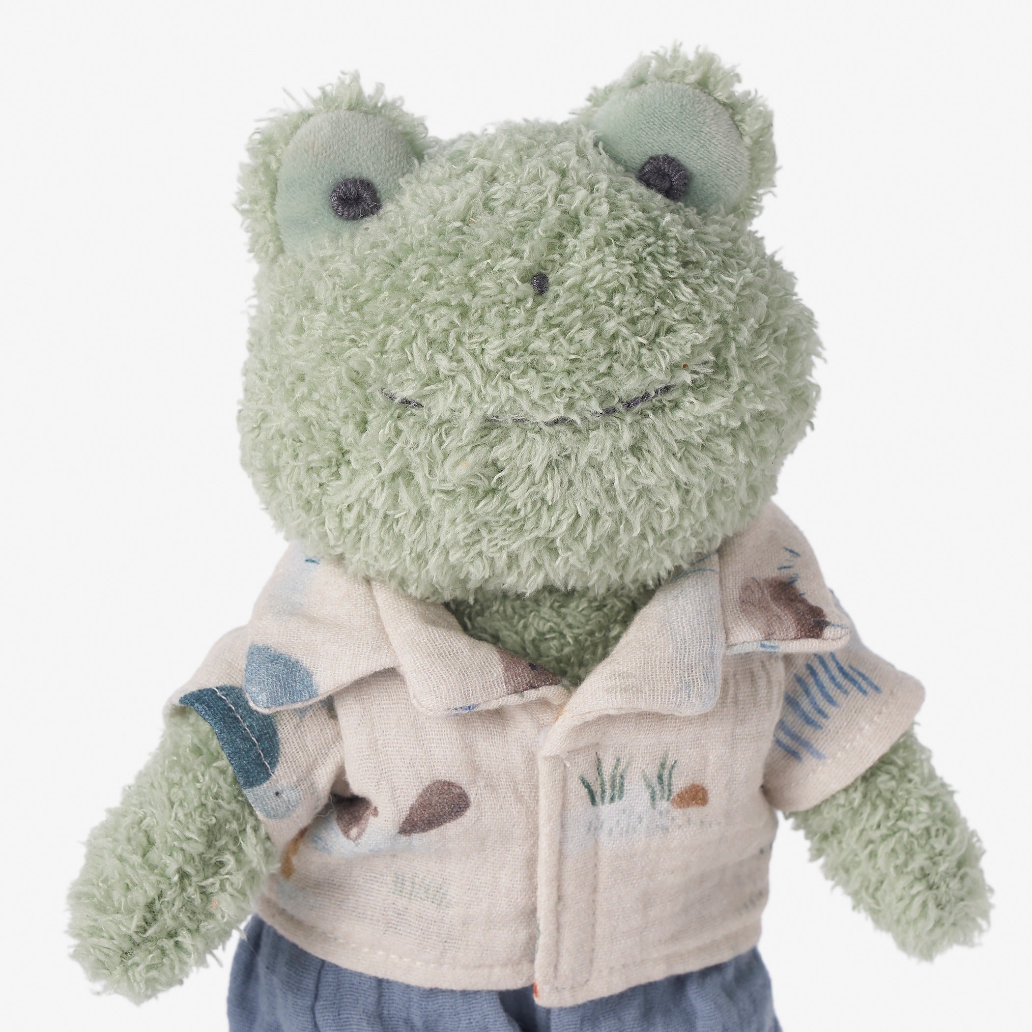 Fred the Frog Soft Plush Stuffed Animal Toy - Cute & Huggable Gift for Kids, Birthday, Nursery Decor, Baby Shower, and Cuddling Companion