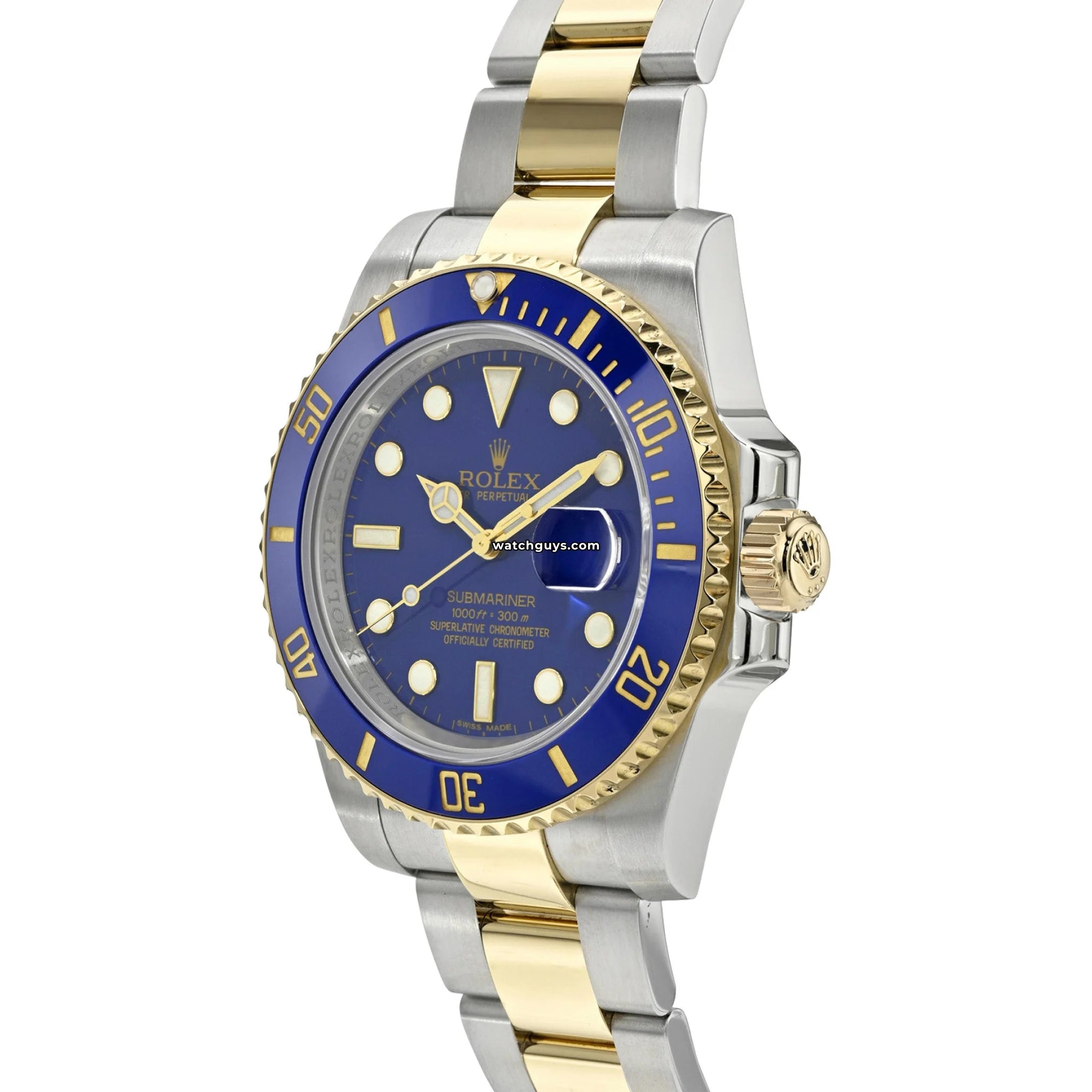 Rolex Submariner 116613LB Blue Ceramic Men's Luxury Dive Watch - Perfect for Diving, Swimming & Formal Occasions