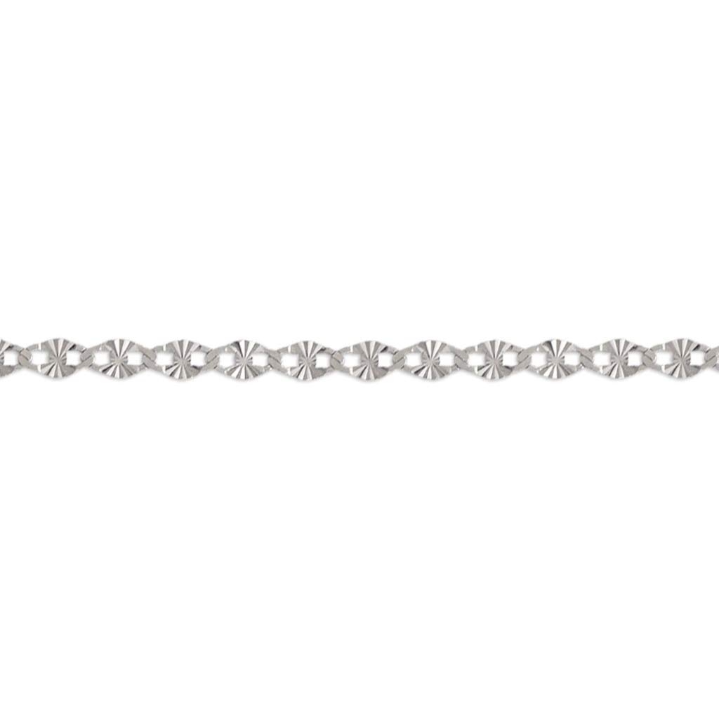 14K Gold Gucci Star Diamond Cut Chain Necklace - Italian Made Strong & Shiny Link Jewelry for Women & Men (16-24 Inches, 2.1-3.0mm Width) - Perfect Gift for Anniversary, Birthday & Special Occasions