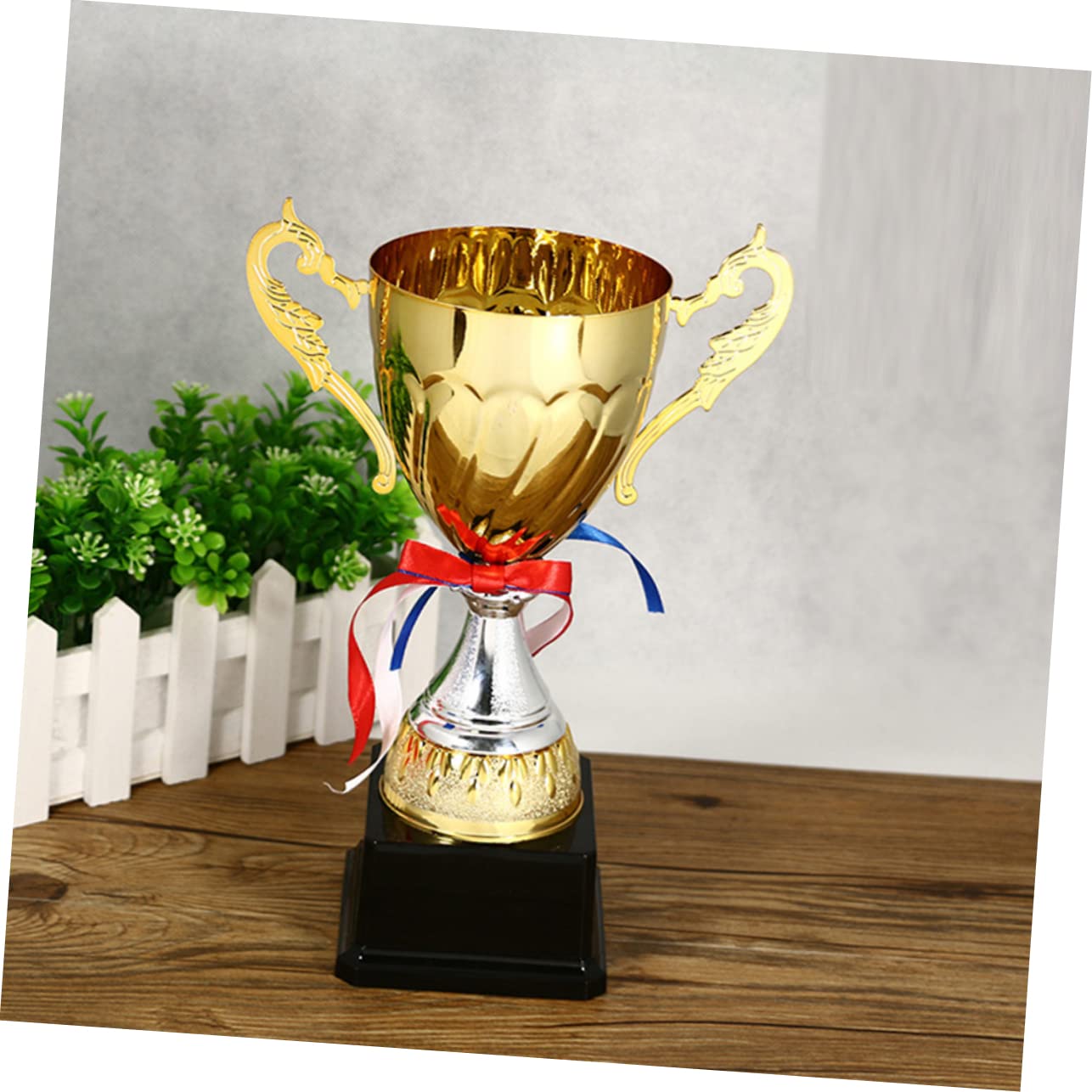 HLUONGTN Mini Sports Trophy for Tennis & Baseball - 30X20Cm - Award for Competitions & Games