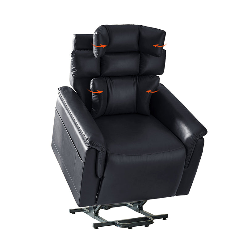 Best Lay Flat Lift Geri Chairs with Adjustable Headrest & Lumbar Support - Ergonomic Recliner for Elderly & Post-Surgery Recovery - Perfect for Home Care & Physical Therapy