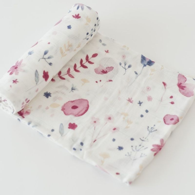 Premium Organic Muslin Swaddle Blankets - Soft Breathable Baby Wrap for Newborns & Infants - Perfect for Swaddling, Nursing Cover, Stroller Blanket & Tummy Time
