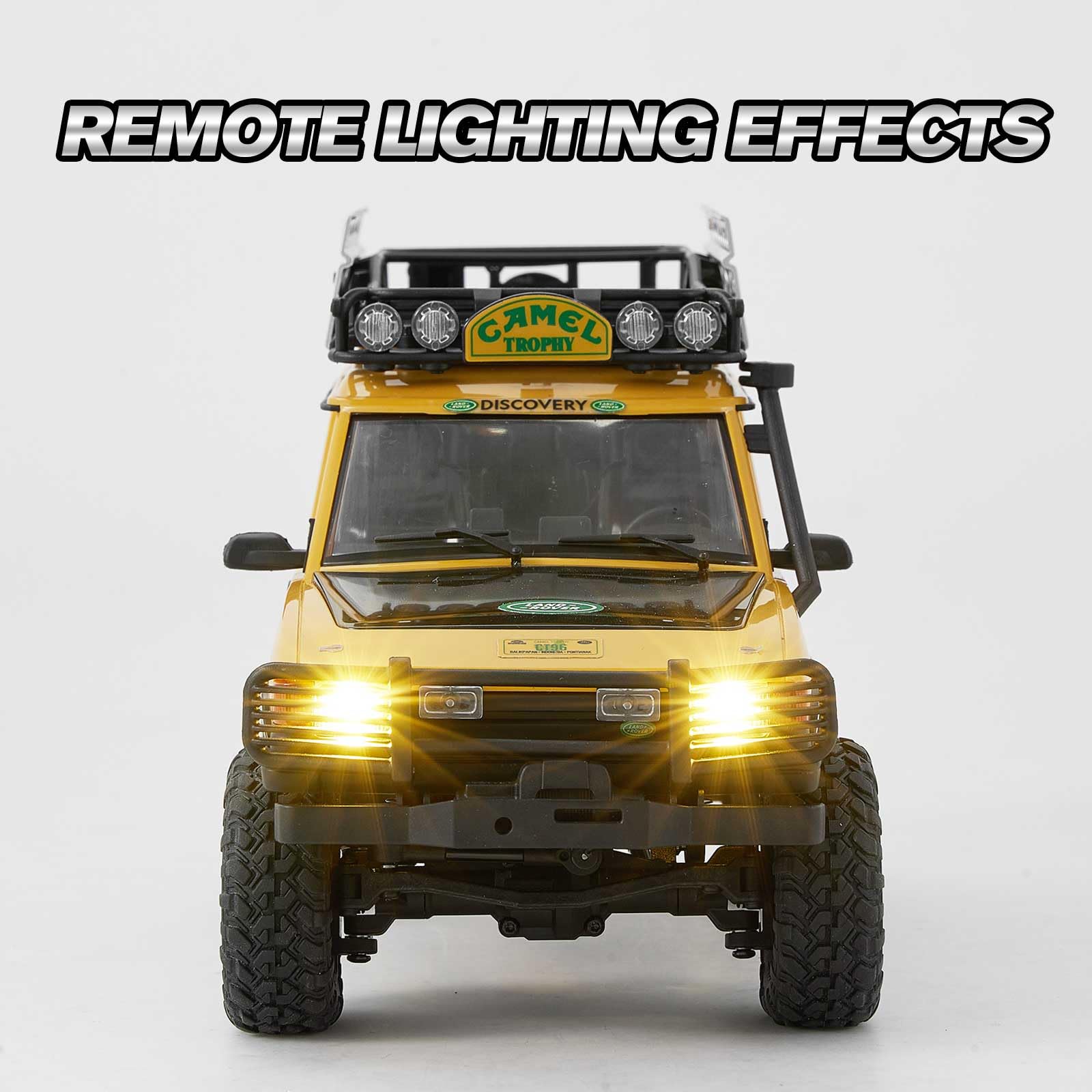 1/24 Scale FCX24M Land Rover Range Rover RC Crawler - 2.4Ghz 4WD Off-Road Remote Control Rock Crawler with LED Lights, Speed Switch & Accessory Packs - High Performance RC Cars for Adults - Perfect for Trail Adventures & Off-Road Racing