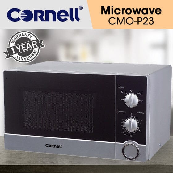 Cornell CMOP23 23L Countertop Microwave Oven - Compact & Powerful for Small Kitchens, Dorms, Offices & RVs