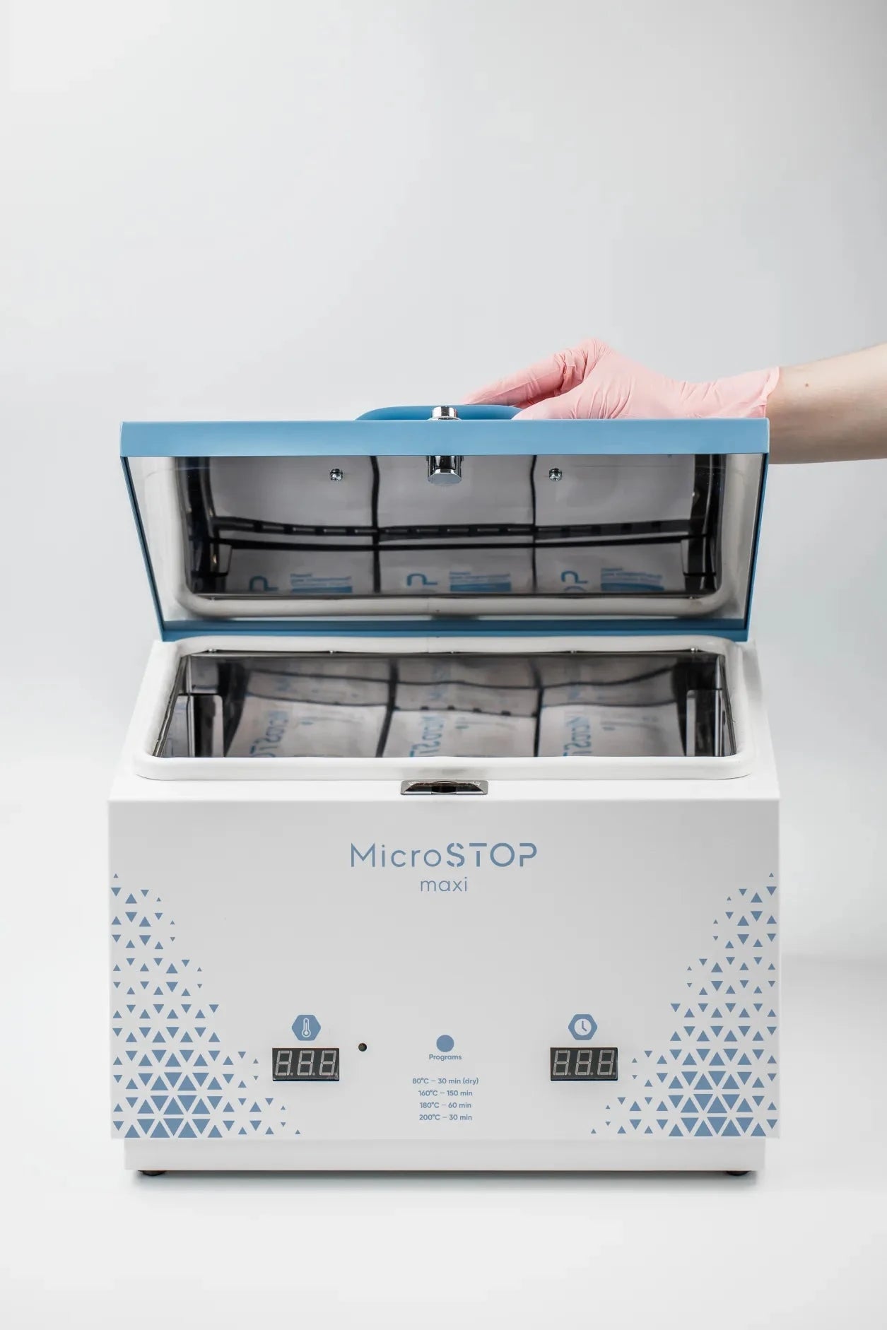 Open Box MicroStop MAXI Dry Heat Sterilizer for Dental Instruments - Perfect for Clinics, Labs & Home Use