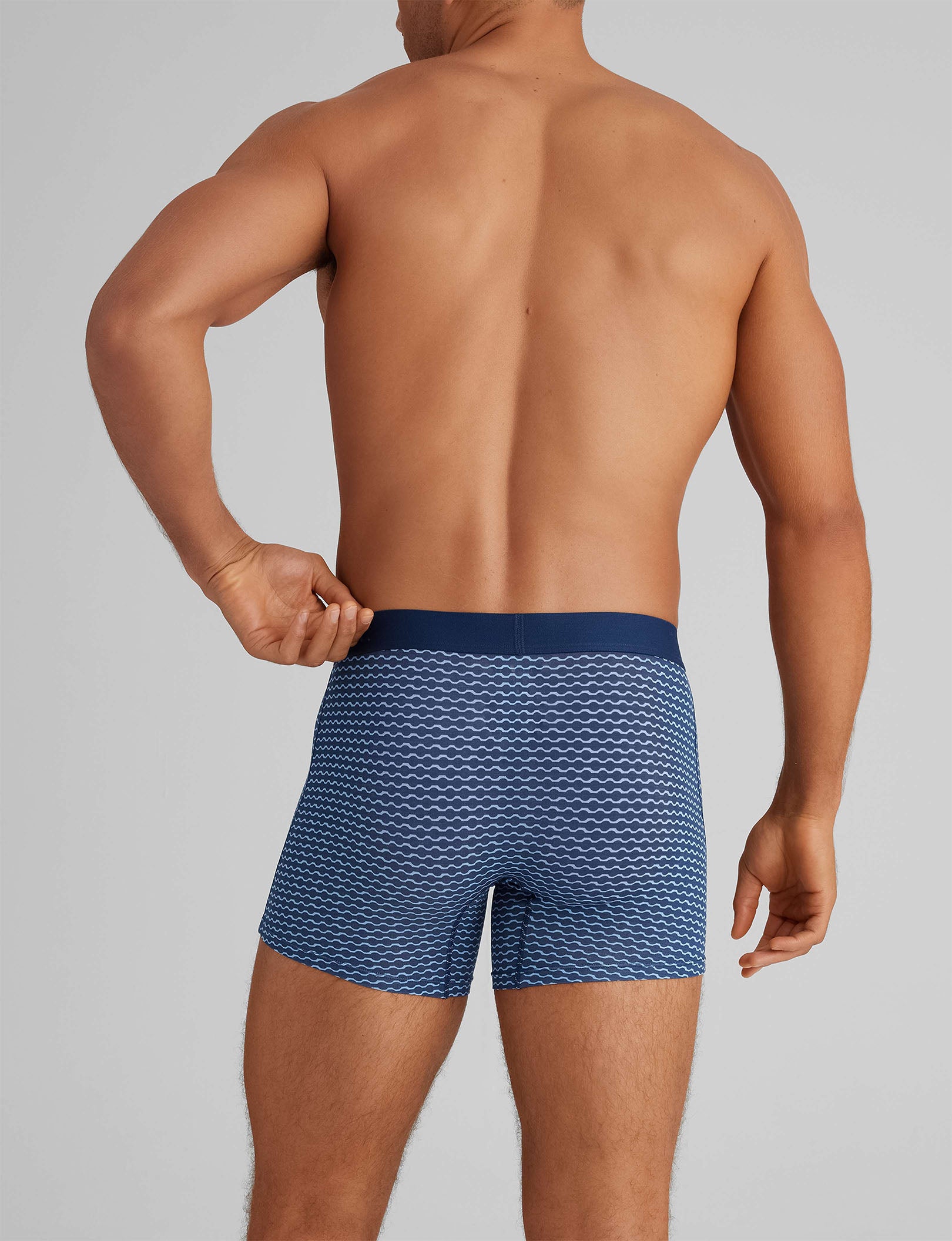 Premium Cotton Trunk Underwear 4-Pack (3 Pack) - Soft, Breathable & Comfortable for Men - Ideal for Everyday Wear, Gym & Travel