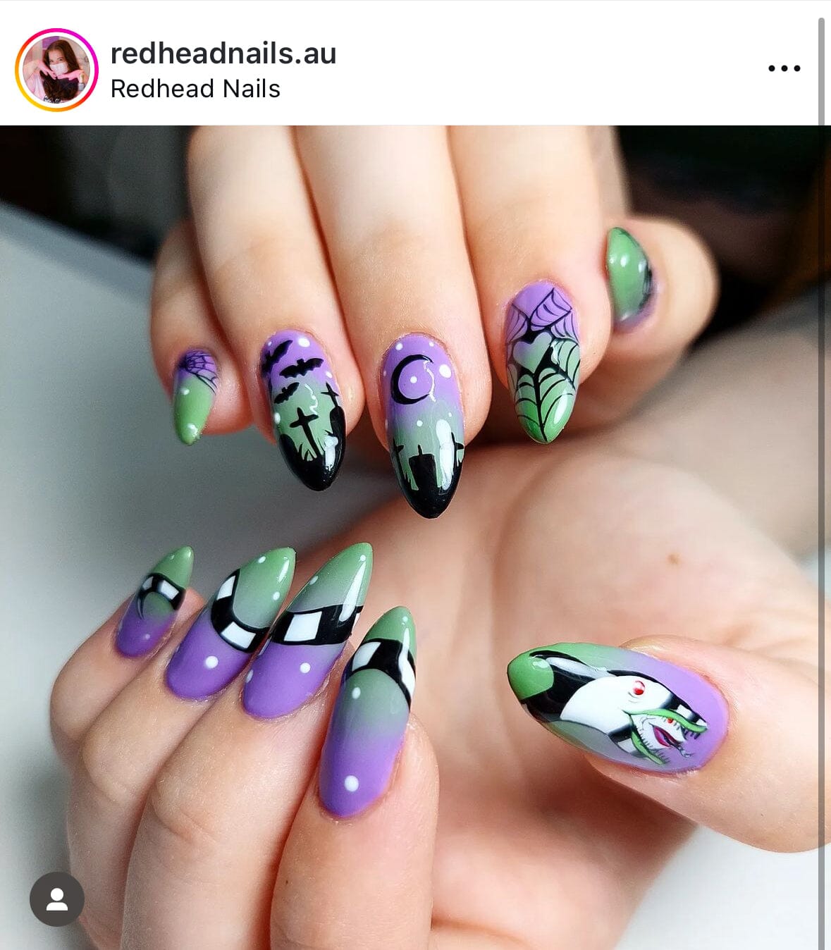 Halloween Gel Nail Polish & Nail Art Sticker Set - Long Lasting UV/LED Soak Off Manicure Kit for Halloween Party, Costume, and Nail Salon Decorations