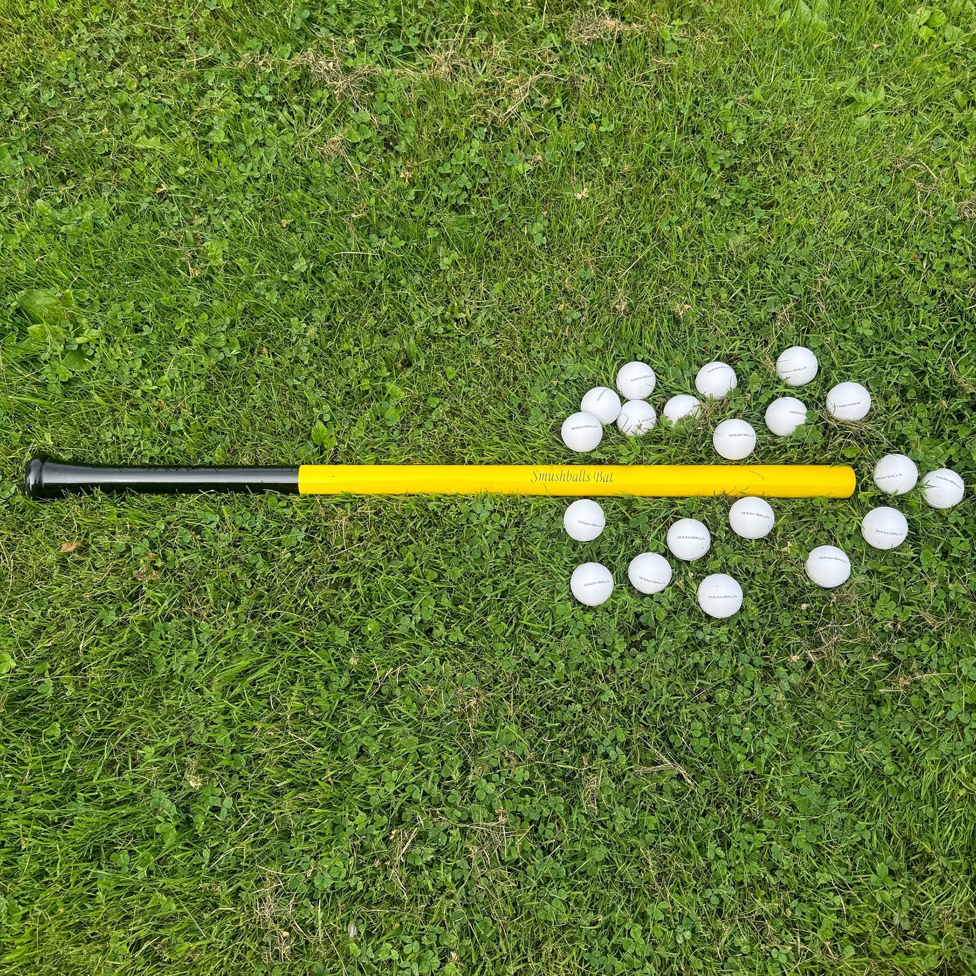 Smushballs Bat - Soft Foam Baseball Bat for Kids & Toddlers - Safe Indoor/Outdoor Play - Perfect for Backyard, Park, and T-Ball Practice