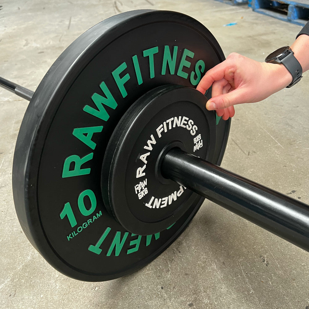 Premium 5KG Fractional Weight Plates Pair - Black Olympic Plates for Home Gym & CrossFit Training