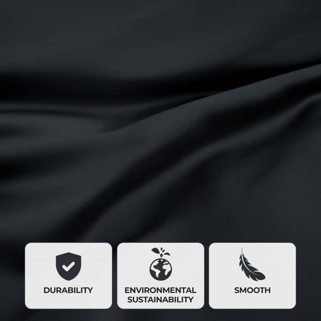300 Thread Count Modal From Beechwood Extra Deep Pocket Sheet Set - Ultra Soft & Breathable Bedding for Queen/King Size Mattresses - Perfect for Luxury Hotels, Guest Rooms & Master Bedrooms