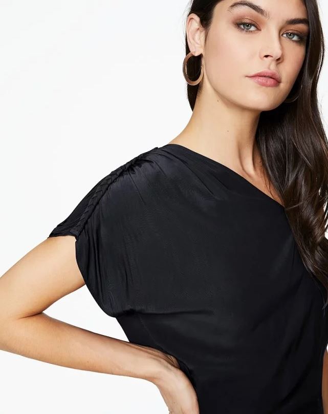 Adella Dress - Elegant Black Women's Dress for Casual & Evening Wear | Perfect for Parties, Dates & Special Occasions