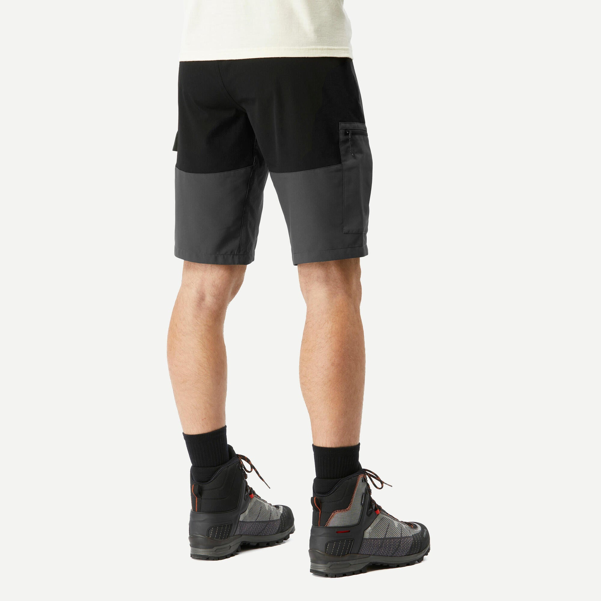 Forclaz Men's MT500 Hiking Shorts - Lightweight Quick-Dry Outdoor Adventure Shorts for Hiking, Camping & Travel | Perfect for Summer Activities