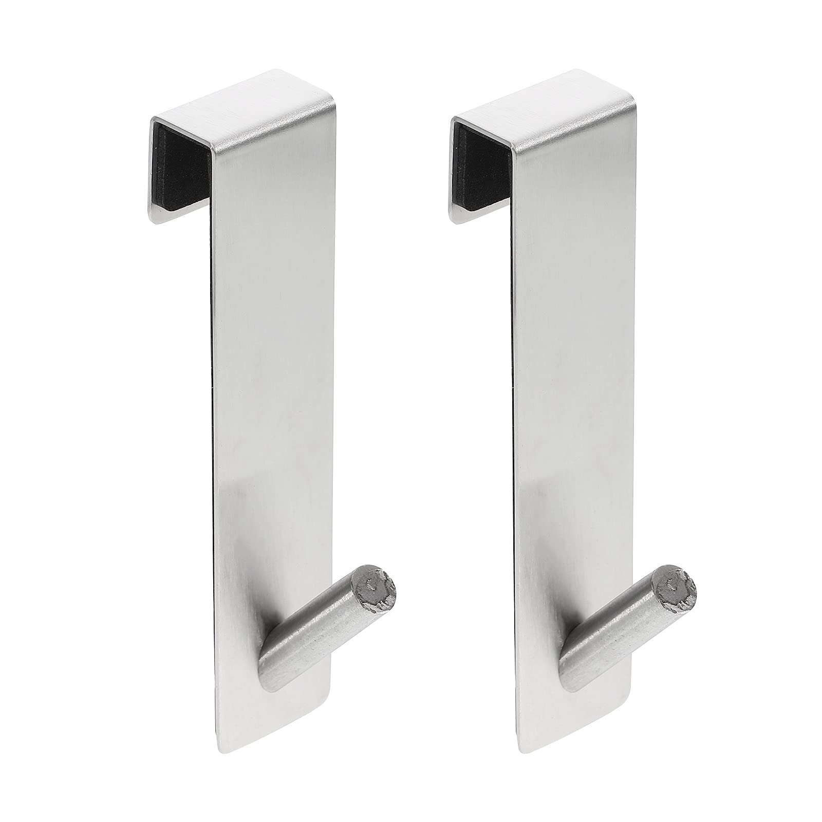 2pcs Premium Wall Hooks for Hanging - No Nails Needed, Heavy Duty Back Mount Hooks for Hats, Coats, Keys & More - Perfect for Entryway, Kitchen, Bathroom Organization