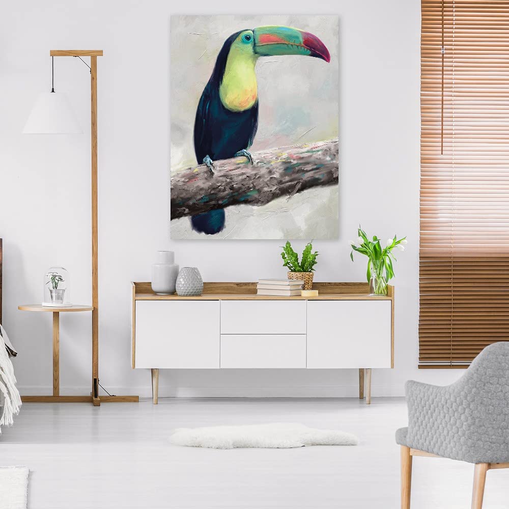 Willowbrook Fine Art Saffron Swirls Abstract Canvas Wall Art - 42x56 Inch Modern Painting for Living Room, Bedroom, Office Decor - Ready to Hang - Perfect for Home, Office & Commercial Spaces