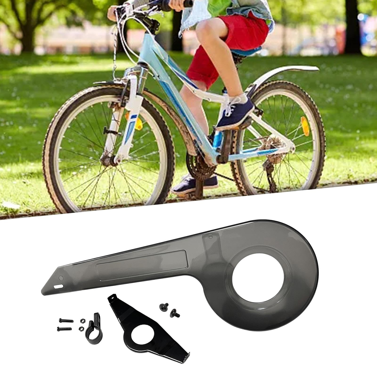 Professional Bike Chain Guard Cover - Waterproof Sprocket Protector for Kids Bicycles | Durable Chainring & Crankset Protection | Ideal for Outdoor Cycling, Commuting & Bike Maintenance