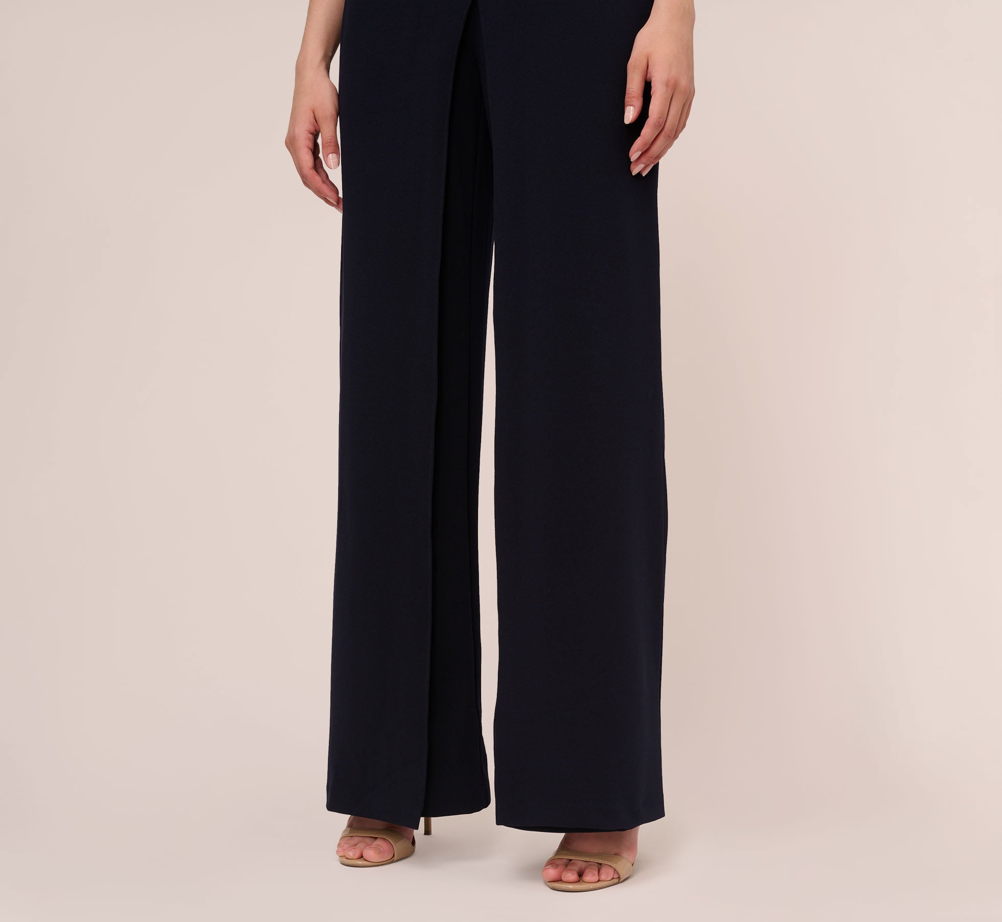 Stylish Sleeveless Asymmetrical Jumpsuit in Midnight Black | Women's Fashion Romper for Night Out & Summer Parties