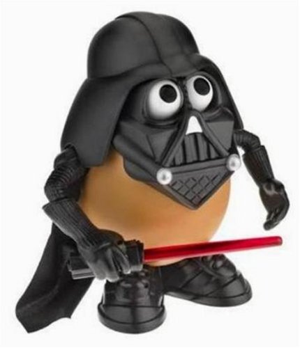 Star Wars Mr. Potato Head Darth Tater Collectible Toy - Fun Movie Character Potato Head Figure for Kids & Adults - Perfect for Star Wars Fans, Birthday Gifts & Themed Parties