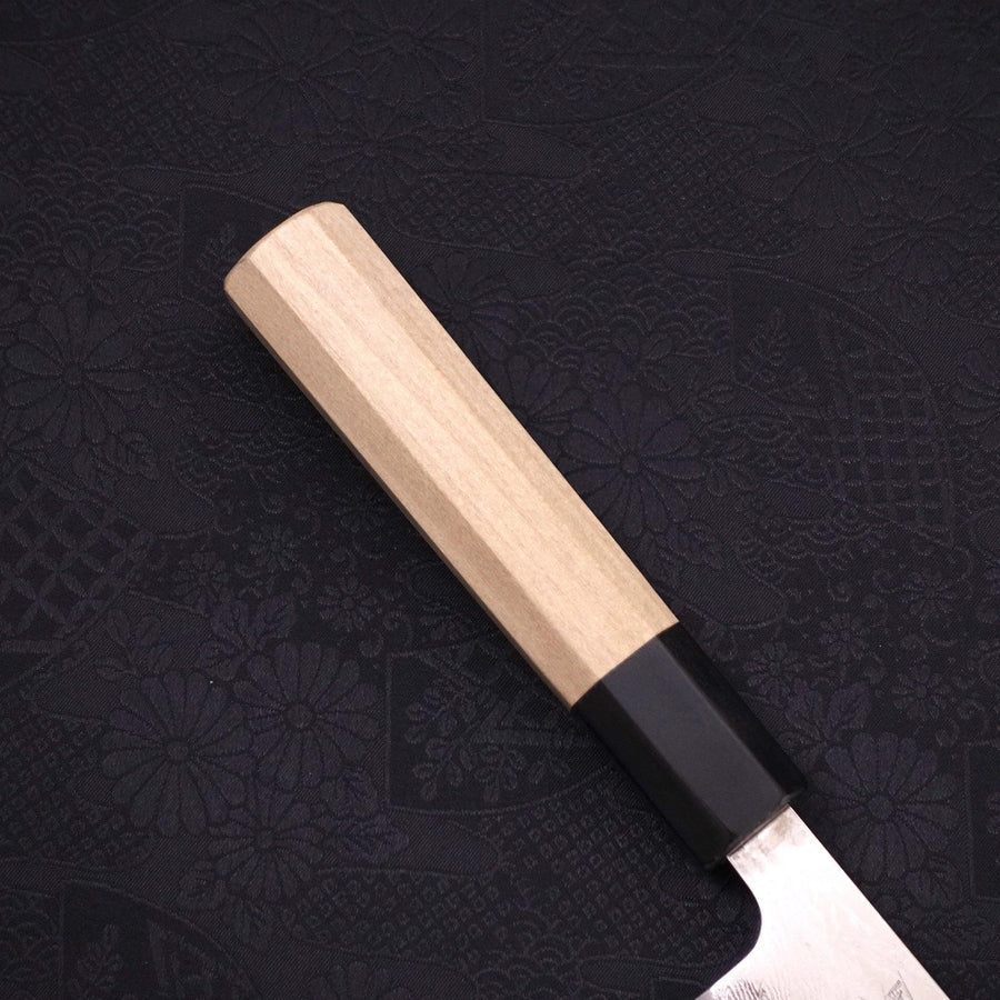 Premium AUS 10 Wave Damascus Sujihiki Knife 240mm - Buffalo Magnolia Handle Japanese Sushi & Sashimi Chef Knife for Professional Cooking & Meat Slicing