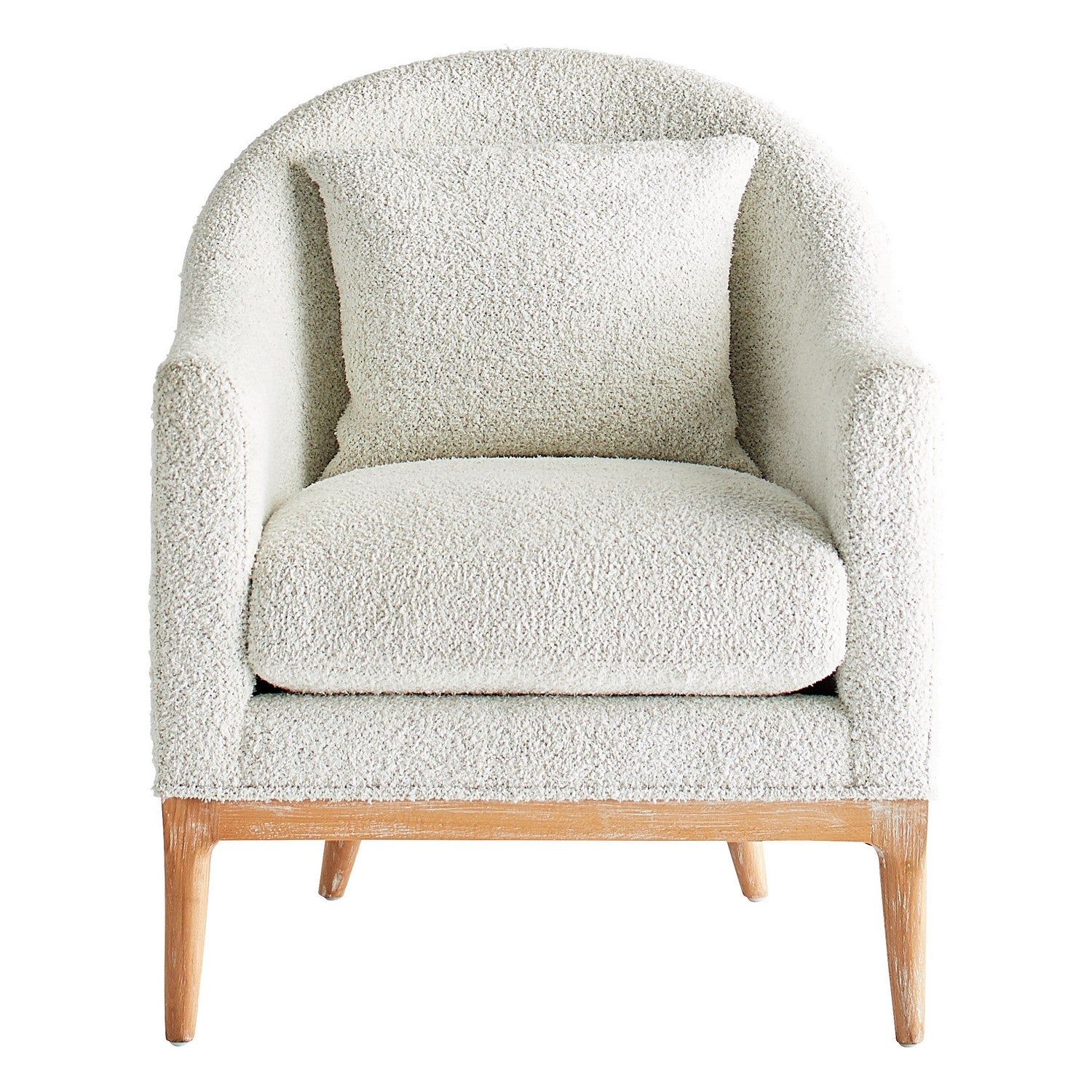 Cyan Design 11399 Kendra Chair - White Upholstered Accent Chair for Living Room, Bedroom & Office Decor | Modern Comfort Seating