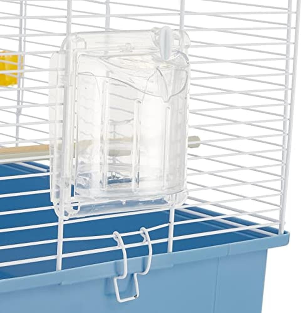 Ferplast Bird Cage for Canaries - 59 x 33 x 55 cm with Accessories | Spacious Piano 4 Design for Small Birds | Perfect for Home, Office or Aviary Use