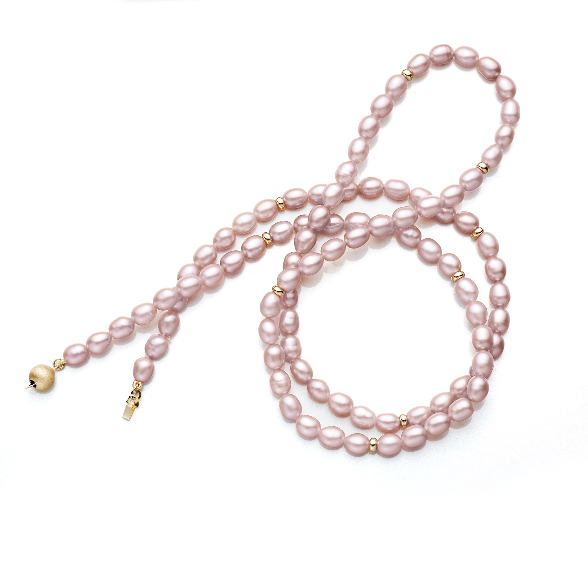 Elegant Petite Pink Pearl & Gold Wrap Bracelet for Women - Dainty Adjustable Wrist Jewelry for Parties, Weddings & Everyday Wear