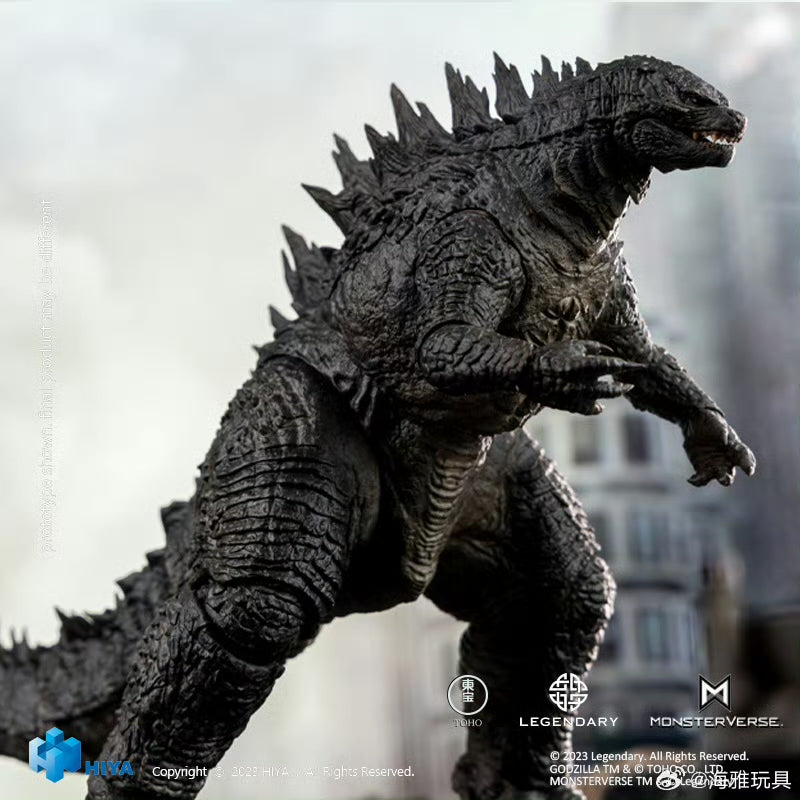HIYA 7-inch 18cm Godzilla 2014 Movie Action Figure - Exquisite Collectible Toy for Display & Gifts - Perfect for Anime Fans, Model Enthusiasts & Home Decor
