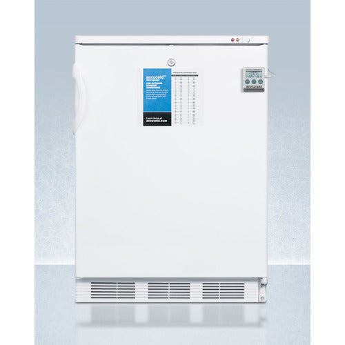 Accucold 24-Inch Wide Built-In All Freezer VT65MLBI7PLUS2 - Perfect for Home Kitchens, Restaurants, and Commercial Use