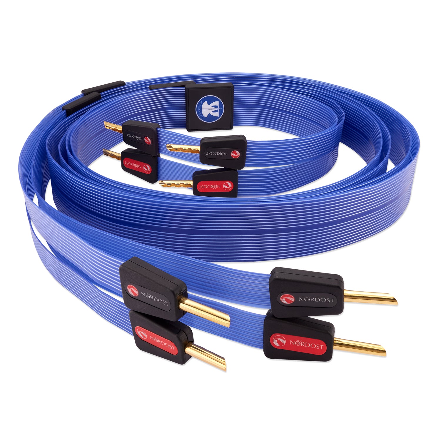 Nordost Leif 3 Blue Heaven 3 Speaker Cables - High-Performance Audio Cables for Home Theater & Hi-Fi Systems - Perfect for Audiophiles & Music Enthusiasts