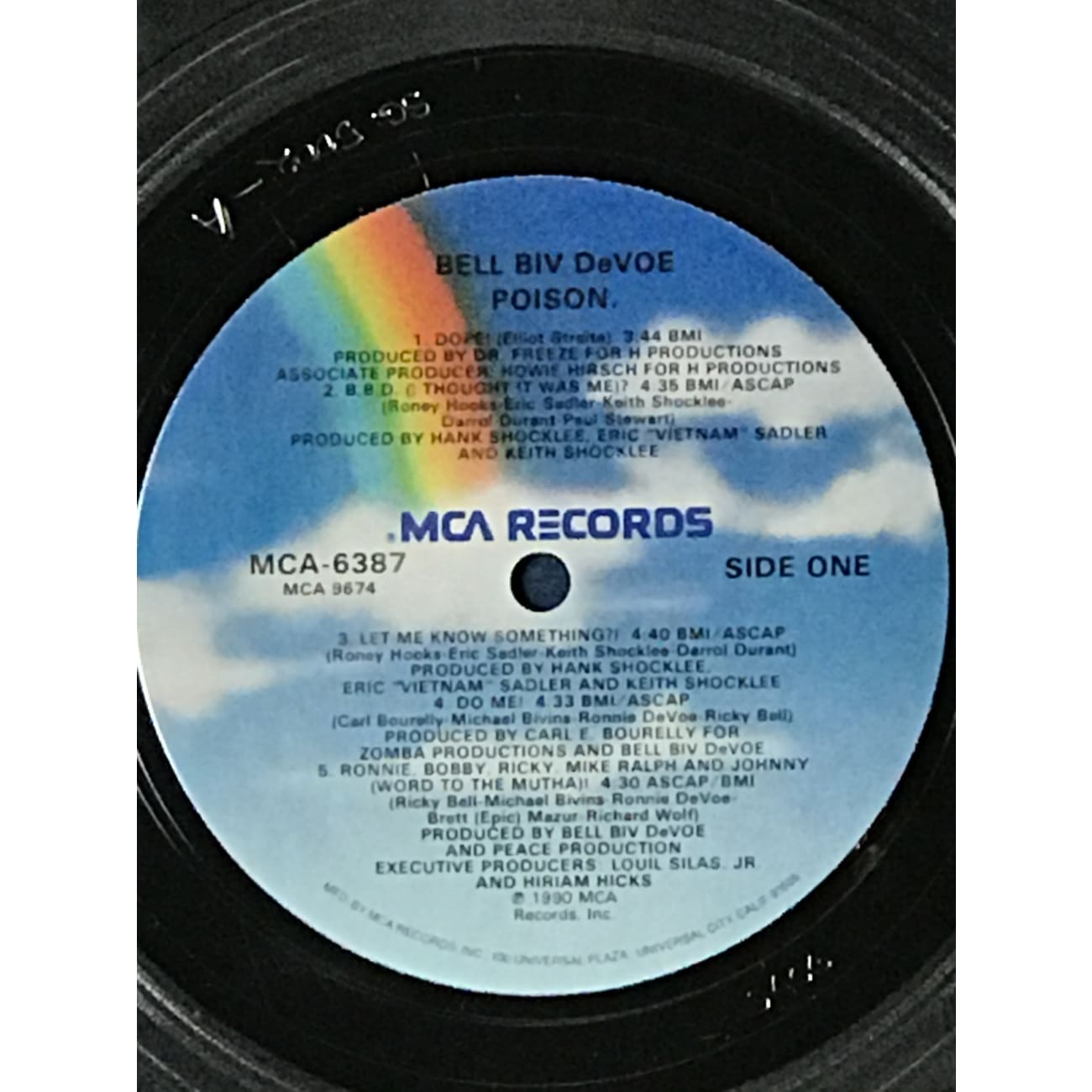Bell Biv DeVoe Poison 4x Multi-Platinum Album Award - Certified RIAA Music Plaque - Perfect for Music Collectors, Fans & Home/Office Decor