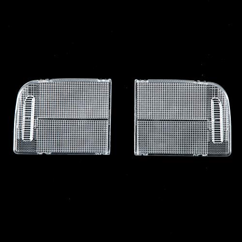 KIMISS Dome Light Cover 34401-SDA-A01 ABS Car Interior Reading Light Lens Pair, Roof Map Light Lens Replacement for Enhanced Visibility and Comfort