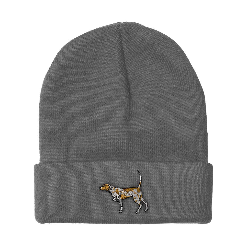 German Shorthaired Pointer Embroidered Beanie - Warm Acrylic Skull Cap for Men & Women - Winter Dog Lover Hat for Outdoor Activities & Casual Wear