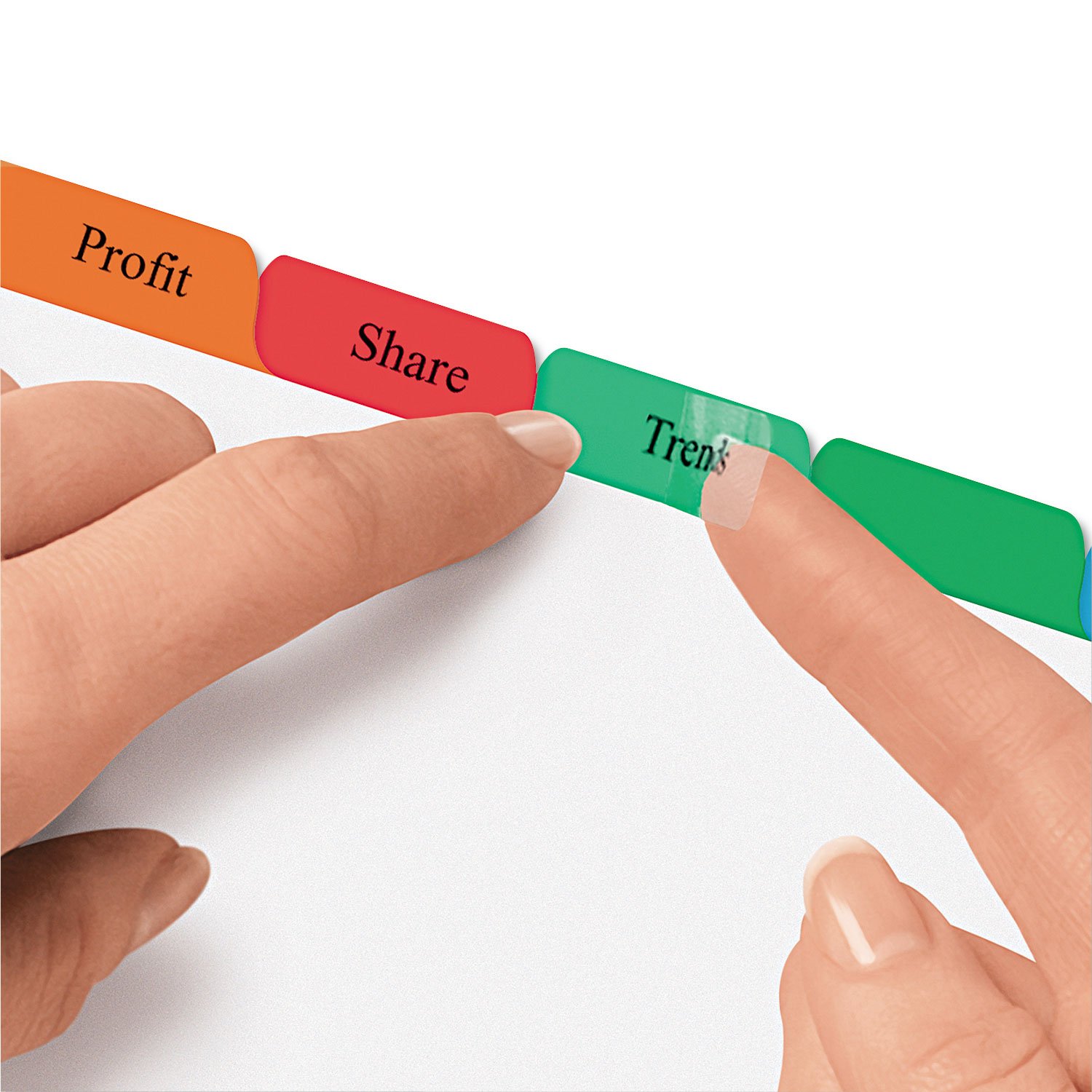 AVERY AVE11419 Index Maker Divider with Multicolor Tabs - Perfect for Office Organization, School Binders & Document Filing