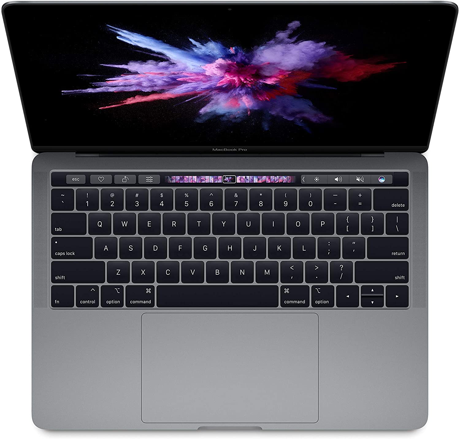 Apple MacBook Pro 13.3-inch Laptop with Touch Bar (2019 Model) - Intel Core i5 1.4GHz, 8GB RAM, 128GB SSD, Space Gray (MUHN2LL/A) - Perfect for Business, Design & Creative Work