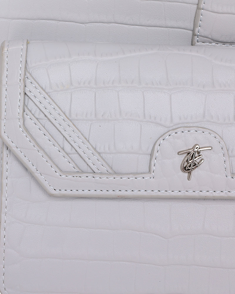 Blast Off Sling Bag - White Crossbody Shoulder Bag for Men & Women | Perfect for Travel, Hiking, Gym & Everyday Use