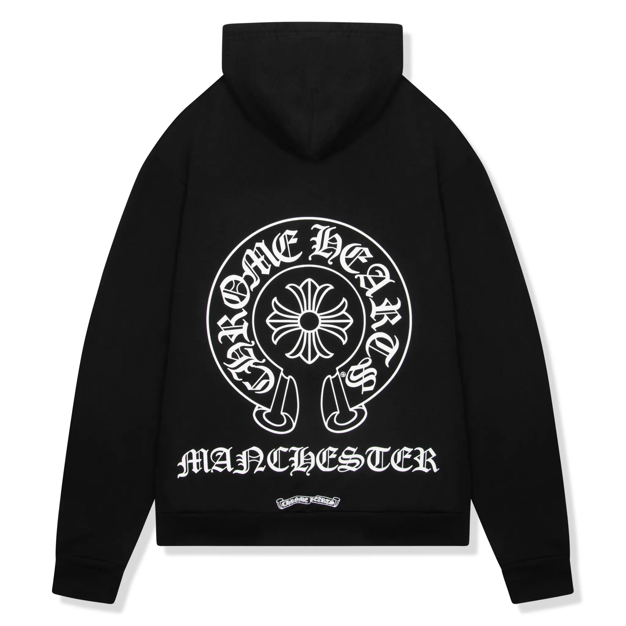 Chrome Hearts Manchester Exclusive Horse Shoe Zip Up Black Hoodie - Stylish Streetwear for Men & Women | Perfect for Casual Outfits, Urban Fashion & Night Out