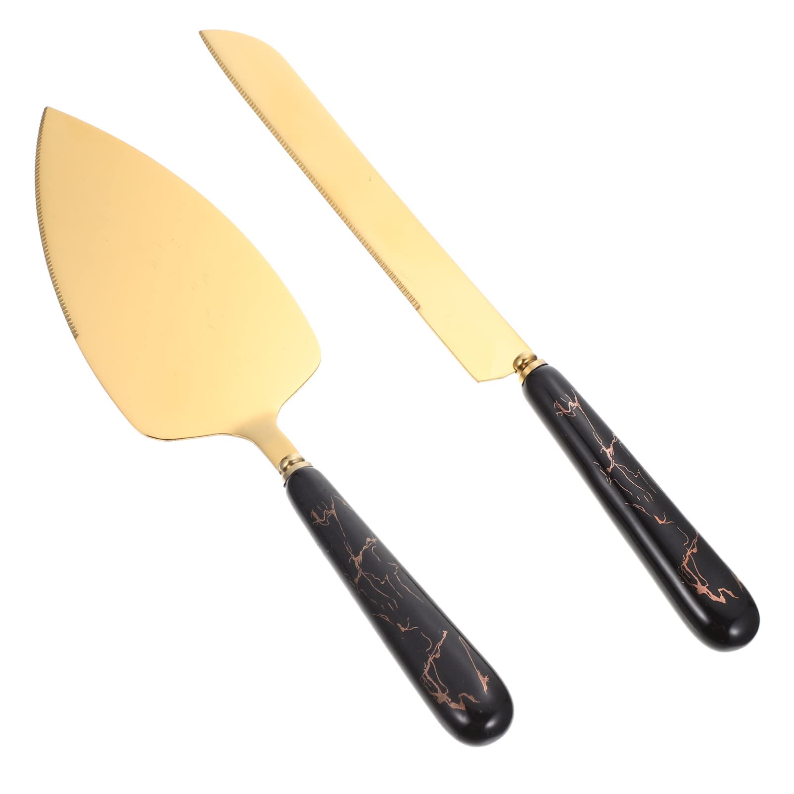 Premium Cake Spatula Set - Stainless Steel Wedding Cake Server, Cheese Cutter & Pizza Shovel - 3-Piece Baking Tools for Cake Decorating, Dessert Serving & Party Cooking Accessories - Perfect for Weddings, Birthdays & Home Baking