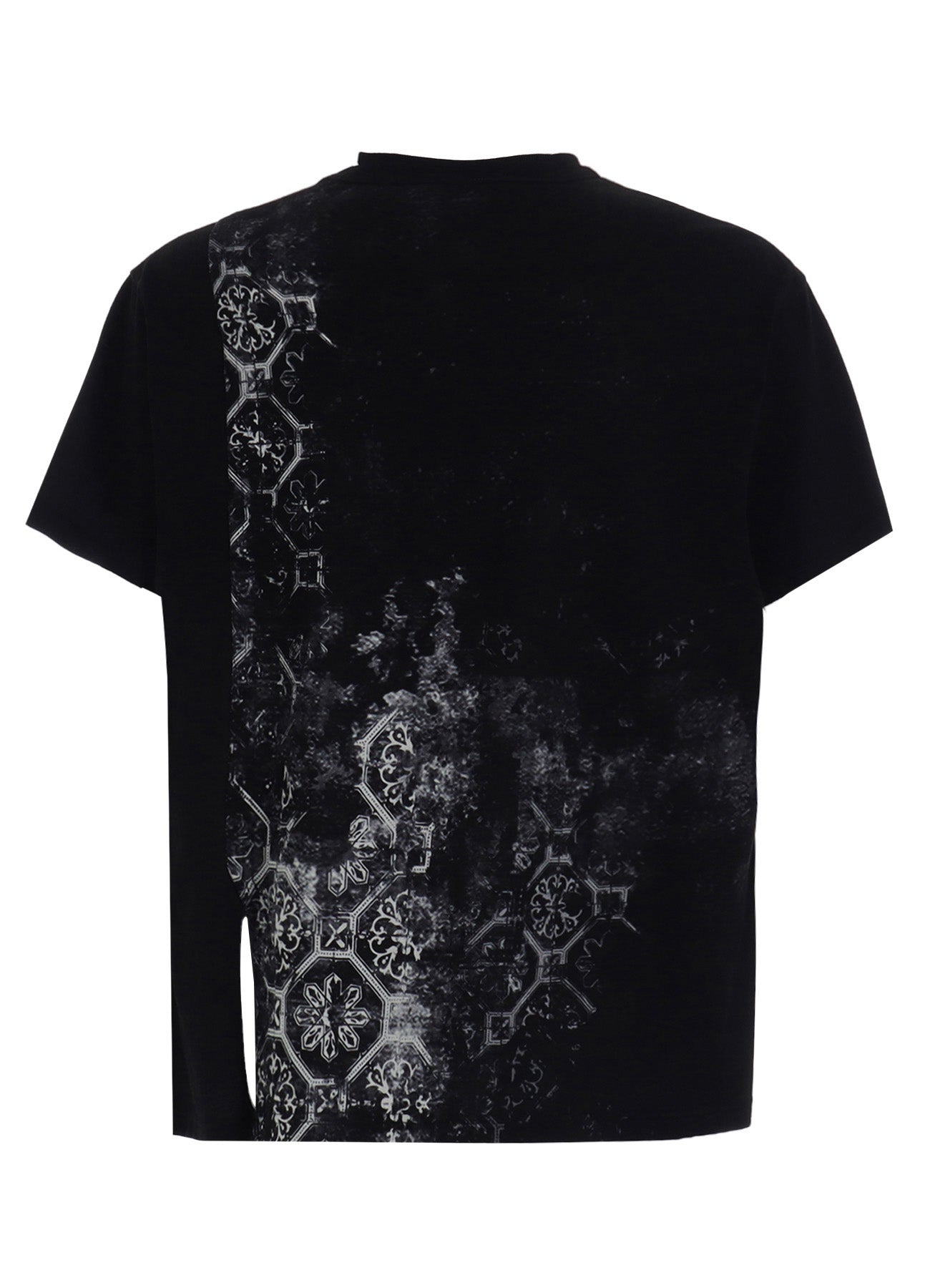 Stylish Cotton Jersey Tile Pattern T-Shirt - Mix Tiered Casual Tee for Women | Perfect for Everyday Wear, Layering & Outfit Styling