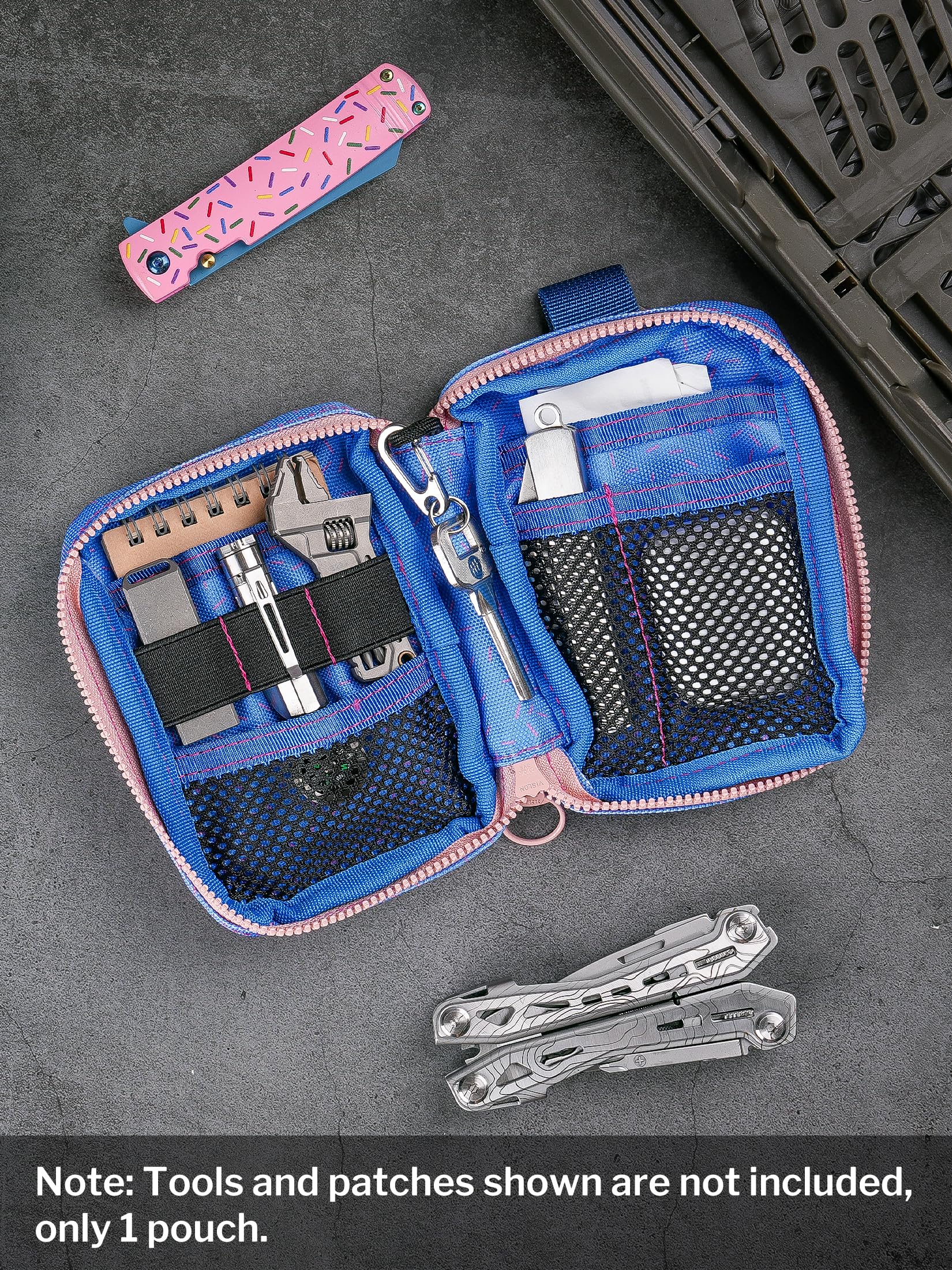 Viperade VE26 EDC Pouch - Compact Tactical Organizer for Multitools, Knives & Everyday Carry Essentials | Perfect for Outdoor, Camping & Hiking Gear Storage