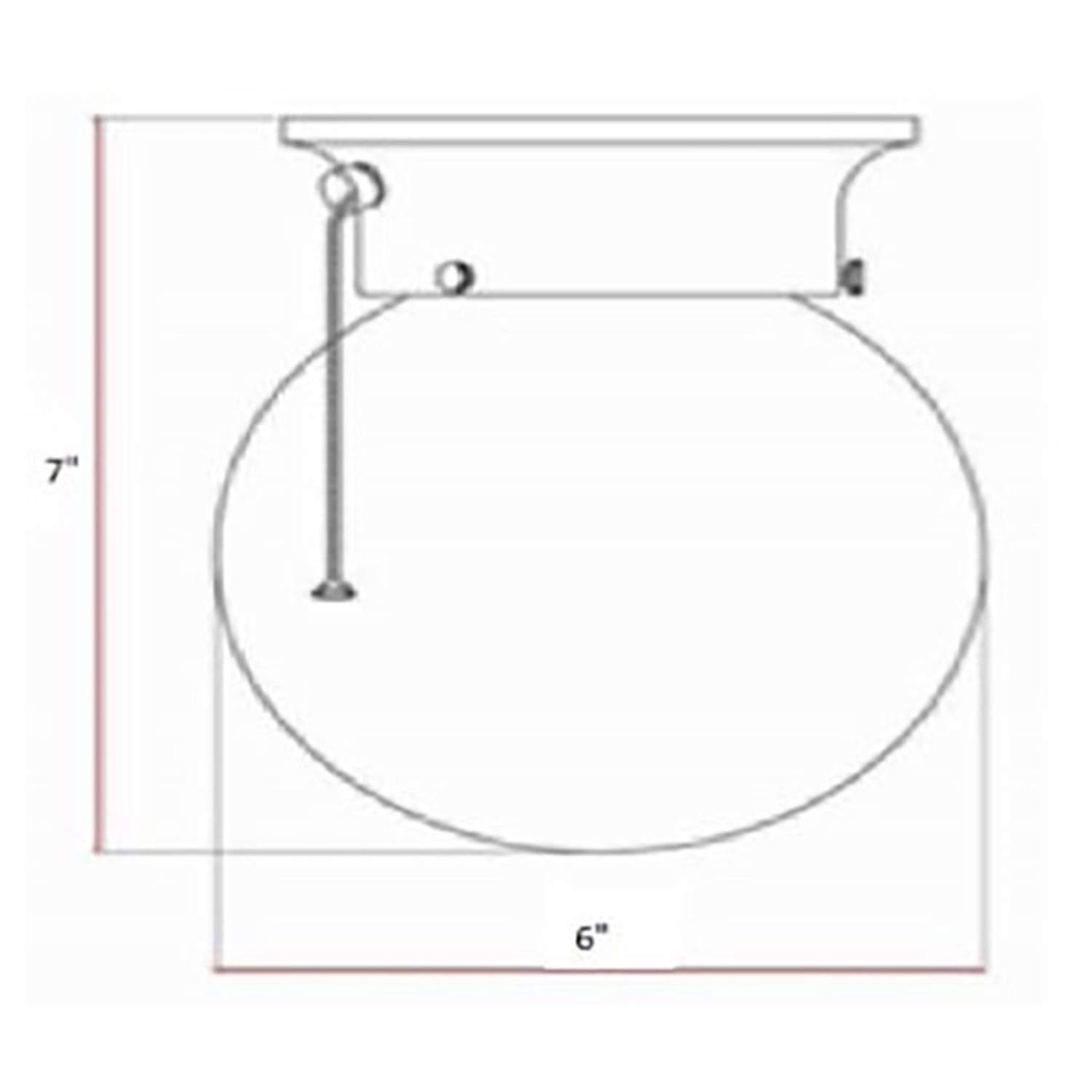 Single Light Ceiling Mount Fixture with Pull Chain - Oil Rubbed Bronze Finish & Opal Glass Shade | Perfect for Bedroom, Closet, or Hallway Lighting