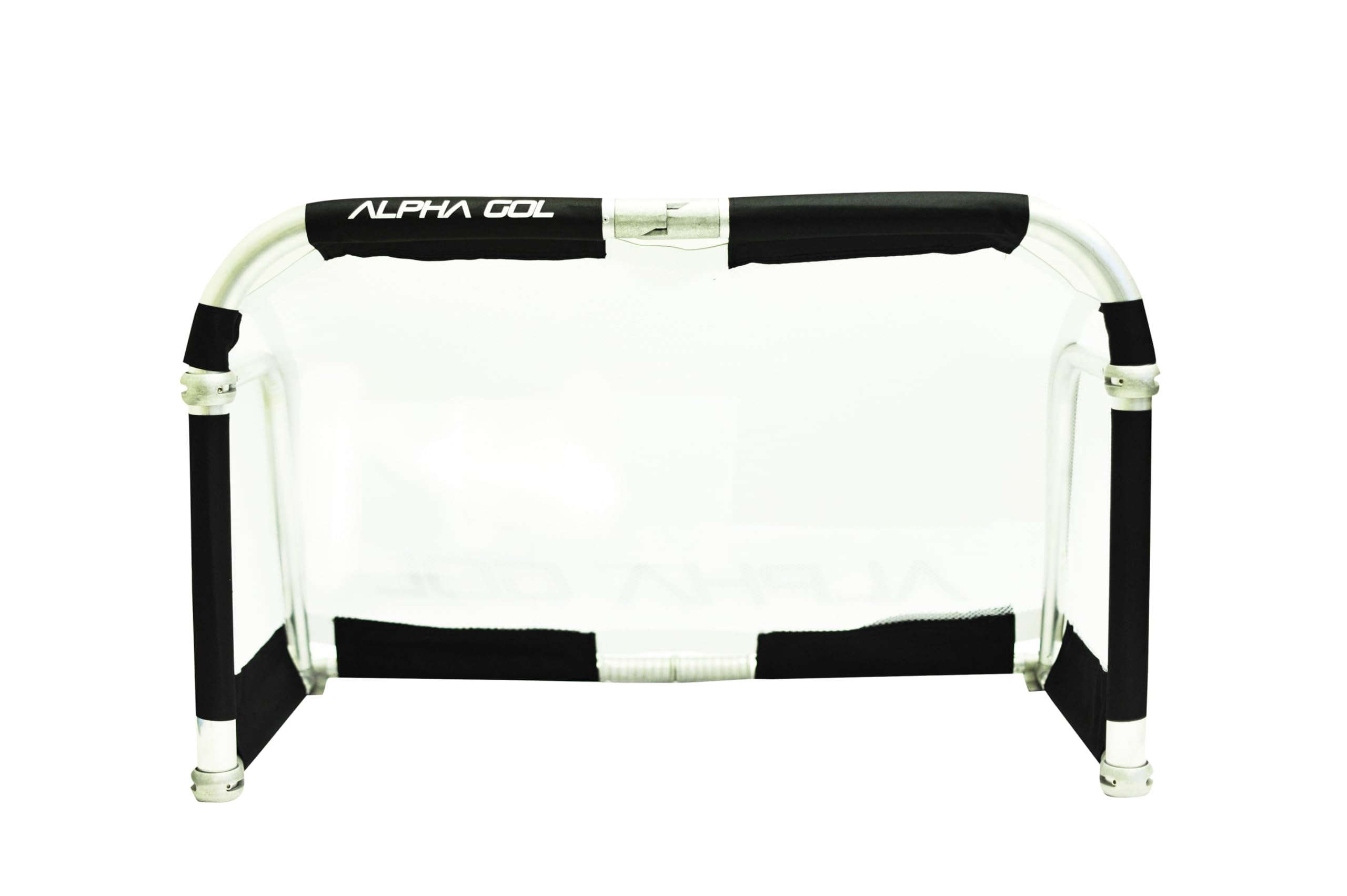 Alpha Goal - Portable Aluminum Folding Soccer Goal with Carry Bag - Perfect for Backyard Practice, Training & Youth Games