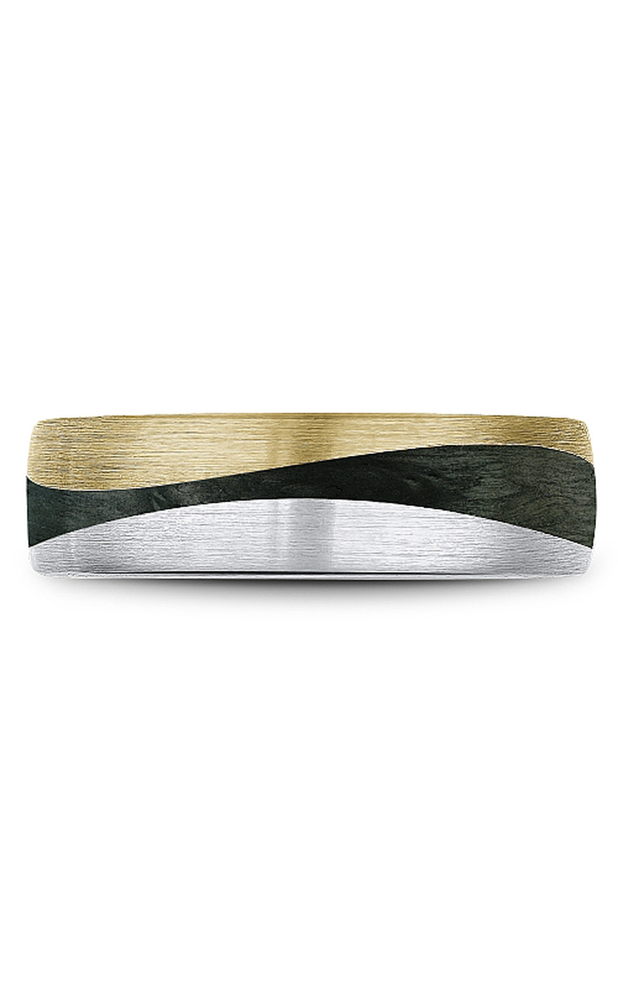 Bleu Royale Men's Wedding Band RYL 051WY7 - 14K White Gold Classic Ring for Grooms & Engagement - Perfect for Weddings, Anniversaries & Special Occasions