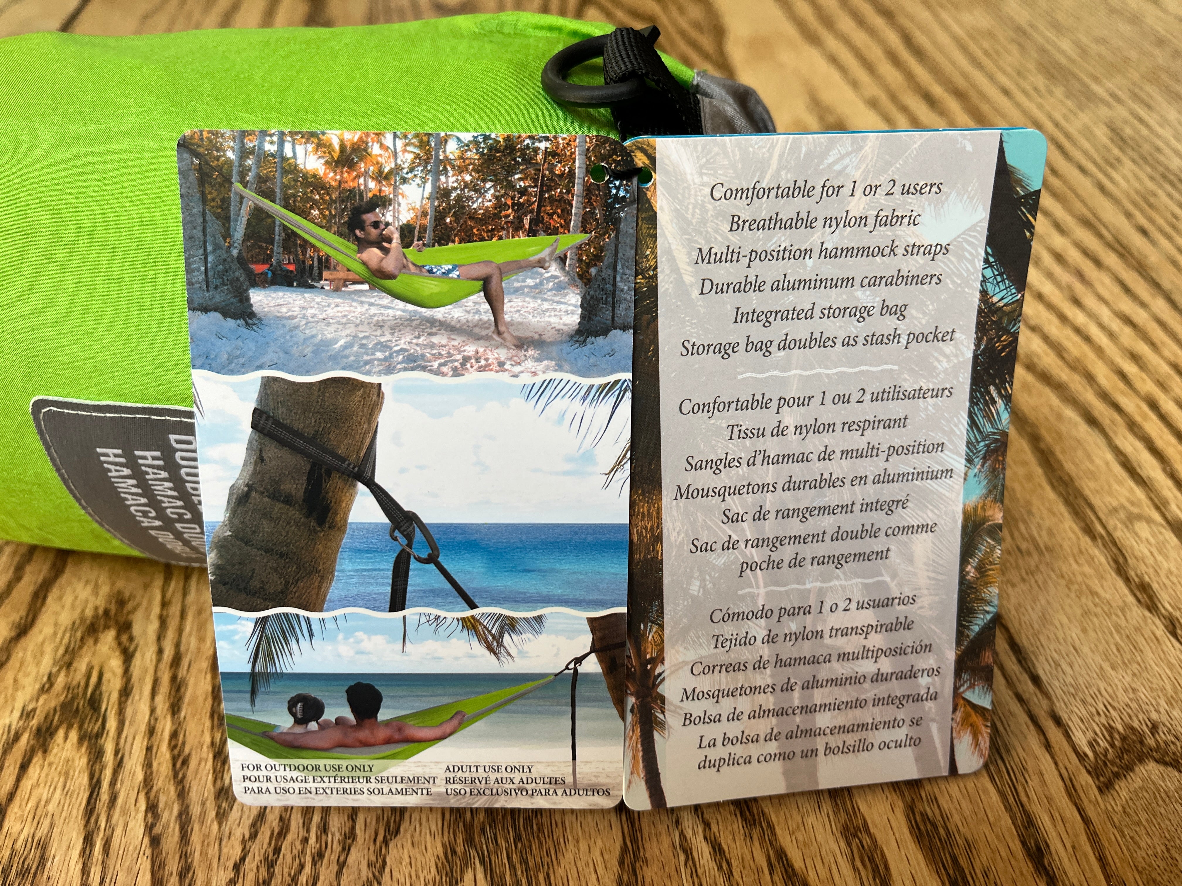 Premium Olympic Hammock for Camping & Backpacking - Durable Portable Hammock for Outdoor Relaxation in Parks, Beaches & Backyards
