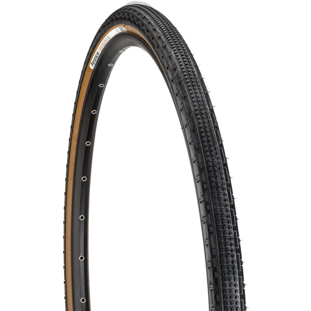 Panaracer GravelKing SK 700x32 Tubeless Folding Bike Tire - Black/Brown for Gravel & Road Cycling - Perfect for Adventure Riding & Commuting