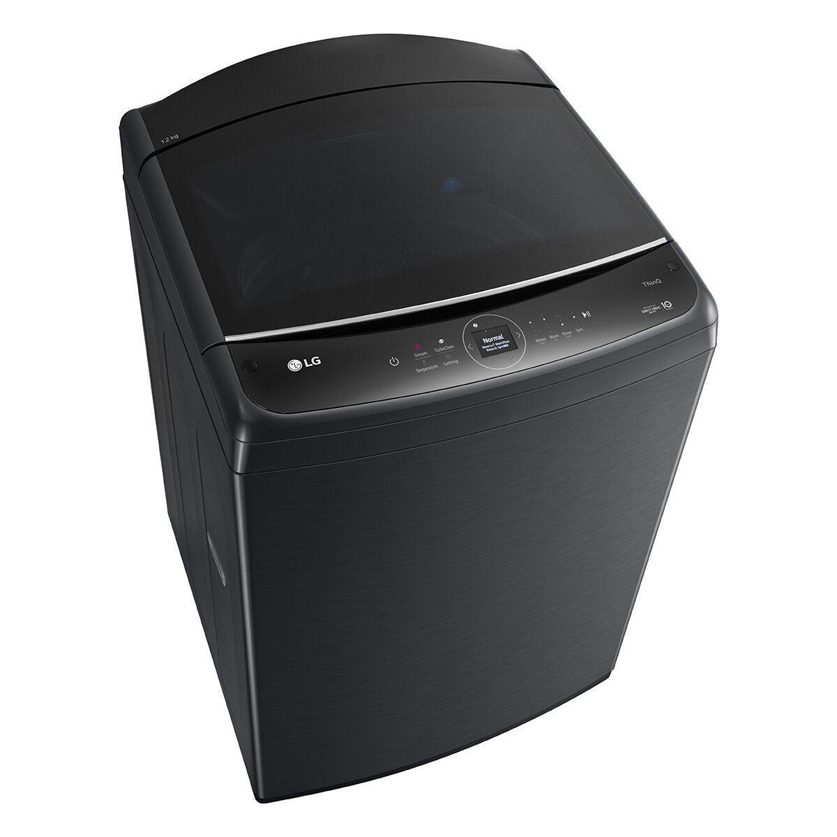 LG Series 9 12kg Top Load Washing Machine Platinum Black WTL9 12B - Large Capacity Laundry Solution for Families & Heavy Loads | Perfect for Homes, Apartments & Laundromats